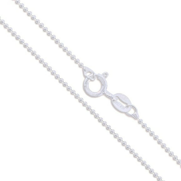 Sterling Silver Womens 1mm Box Chain Funny Circus Clown Holding Balls Pendant Necklace 